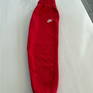 Nike Kids Bright Red Sweatpants